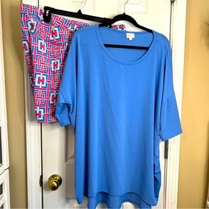 -Crown & Ivy Shorts Sz 22W LulaRoe Irma NWT Shirt 2X Bundle